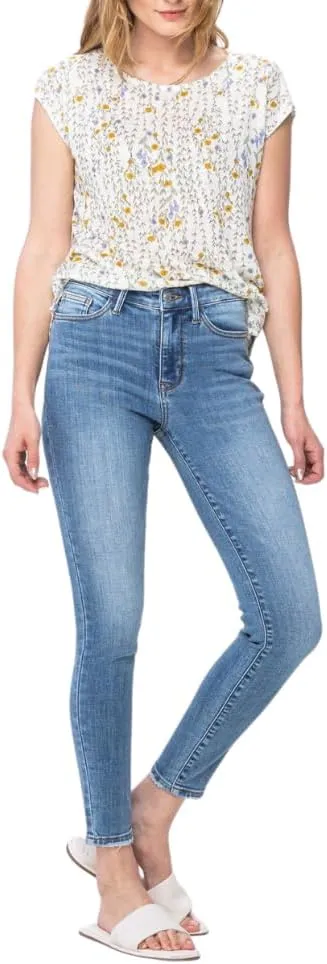 Judy Blue Mid Rise Vintage Skinny