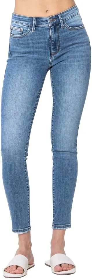 Judy Blue Mid Rise Vintage Skinny