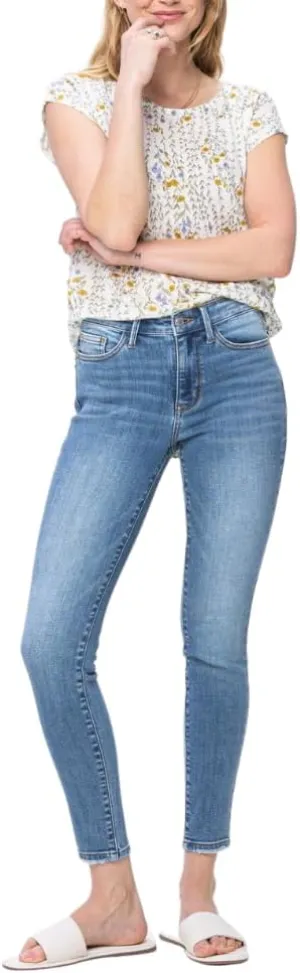 Judy Blue Mid Rise Vintage Skinny