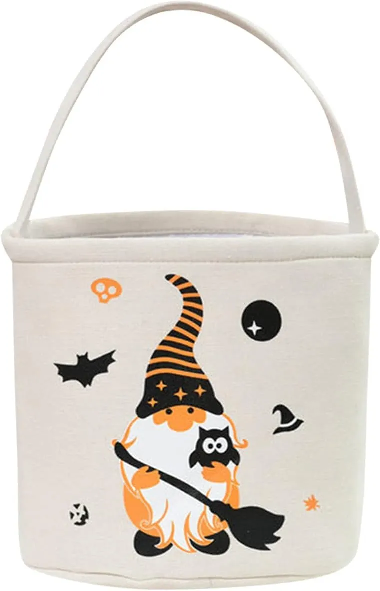 Kids Halloween Candy Girl Boy Basket Trick Bags Candy Or Bucket Baby Care Decoration for Girls