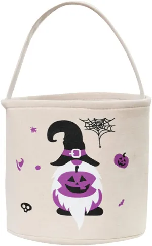 Kids Halloween Candy Girl Boy Basket Trick Bags Candy Or Bucket Baby Care Decoration for Girls