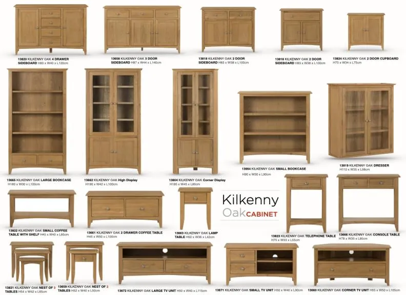Kilkenny Oak Large TV Stand