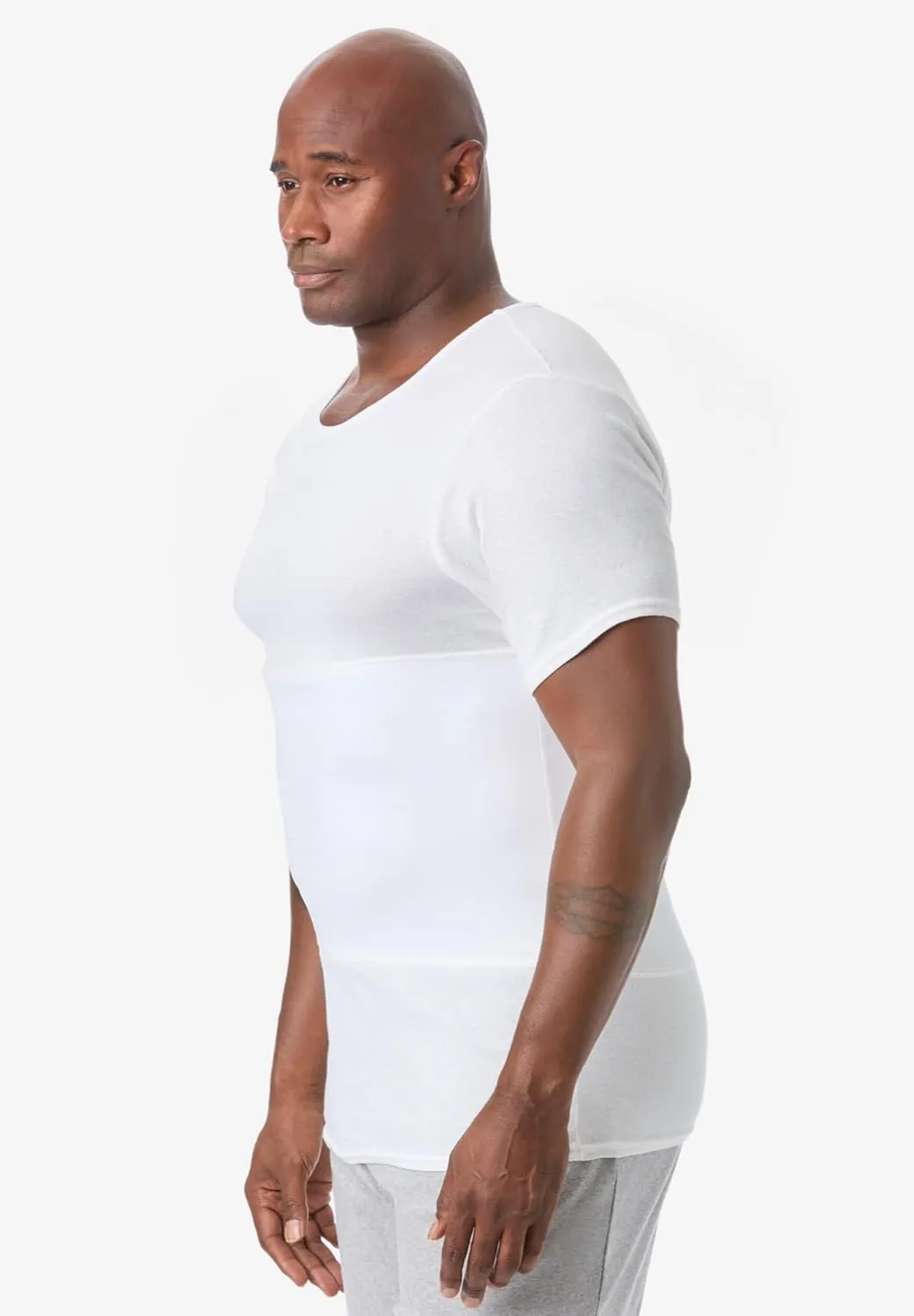 KingSize Men's Big & Tall Sculpting Crewneck