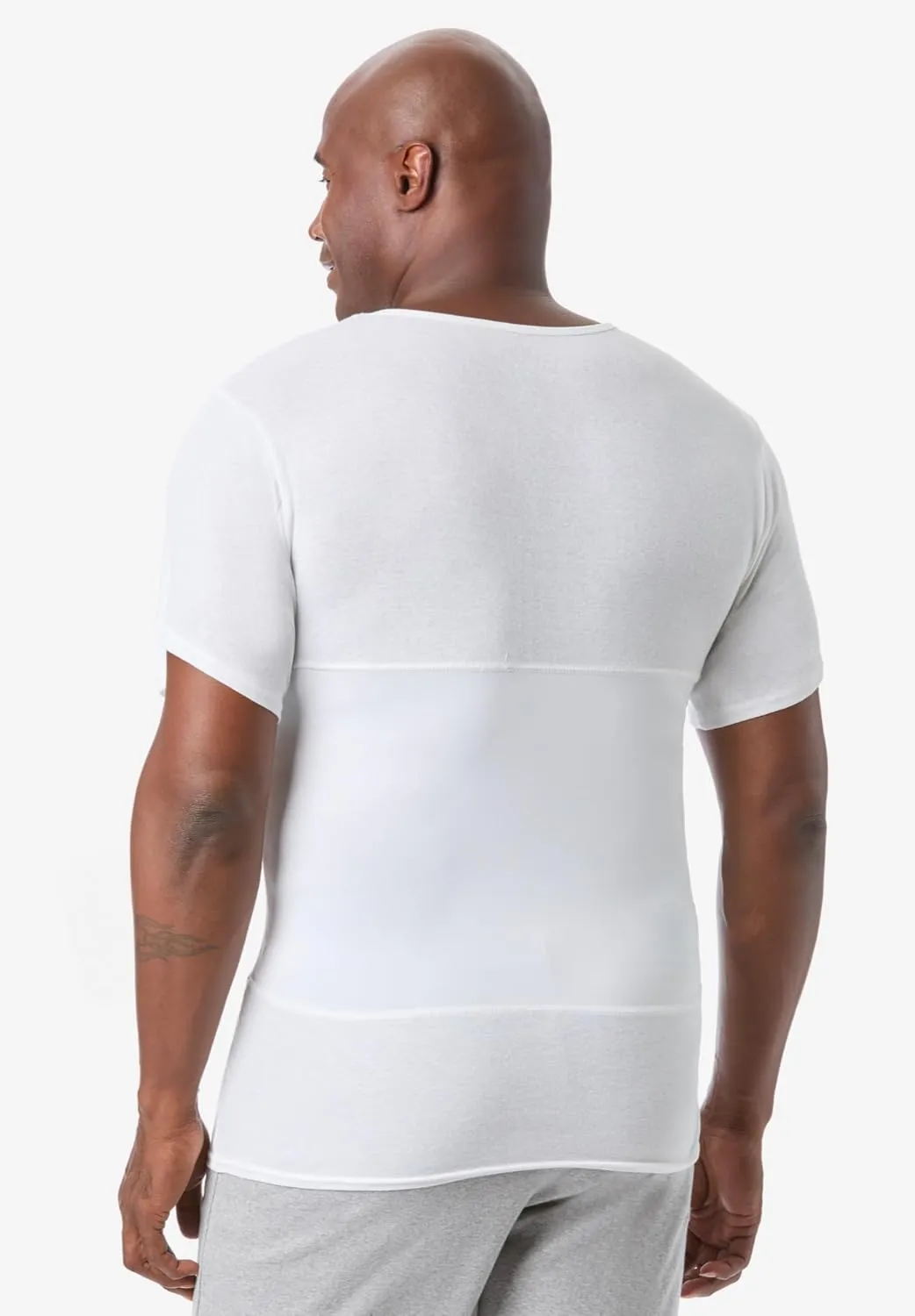 KingSize Men's Big & Tall Sculpting Crewneck