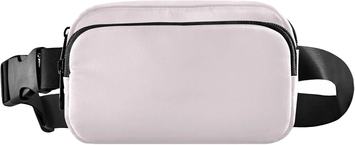 Lavender Blush Women Fanny Packs Belt Bags Hip Pack Waterproof Trendy Travel Waist Pouch