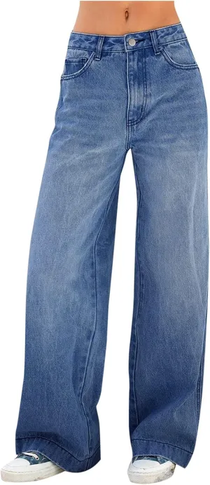 LCMTWX Jeans for Women Trendy Pants Bib Fashion Pants Women's Bib Denim Women's Jeans Stretch Jeans for Women Women's High
