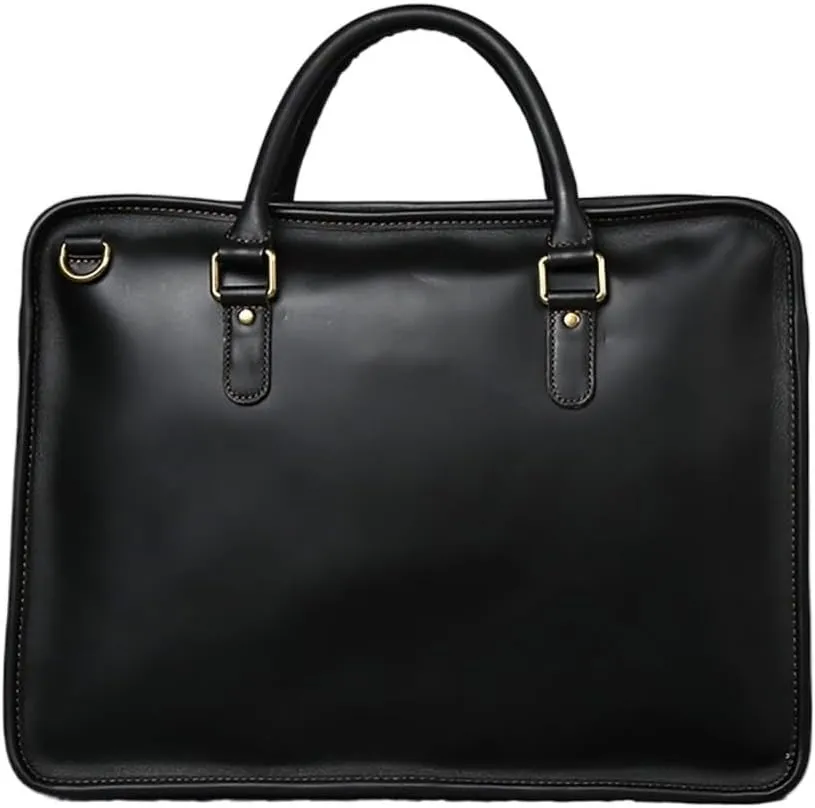 Leather Briefcase Men Bag Business Handbag Male Laptop Shoulder Bags Men Briefcase