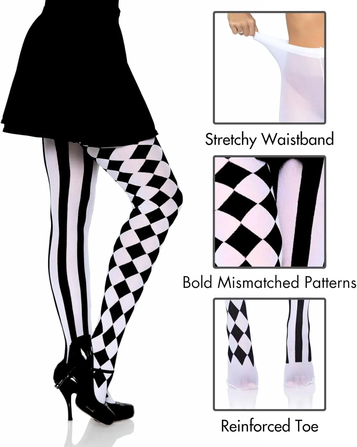 Leg Avenue Women's Harlequin Tights