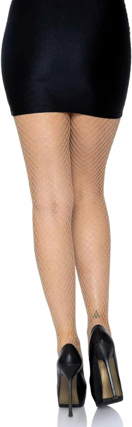 Leg Avenue womens Spandex Industrial Fishnet Tights