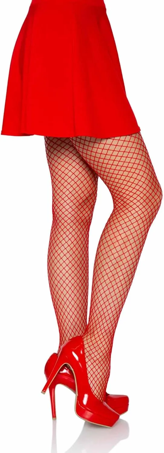 Leg Avenue womens Spandex Industrial Fishnet Tights