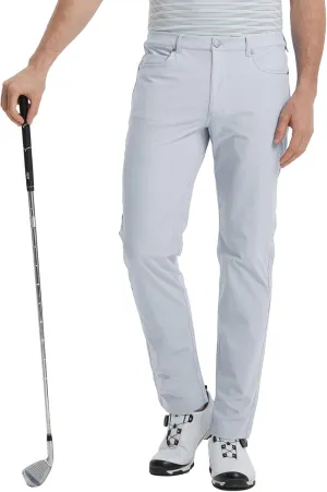 M MAELREG Golf Pants for Men Lightweight Moisture Wicking Business - 30"/32"/34" Stretch Flat Front Casual Dress Pant for Men