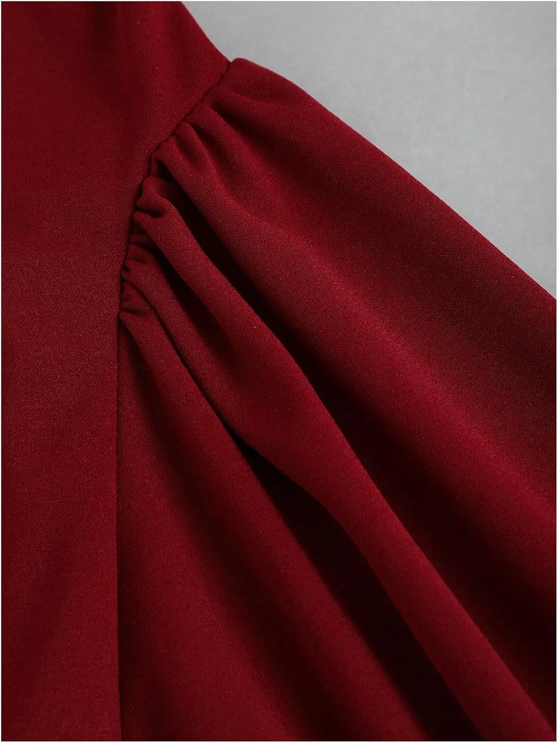 MakeMeChic Women's Bow Strapless Tube Dress Backless Ruffle A Line Flare Mini Dresses