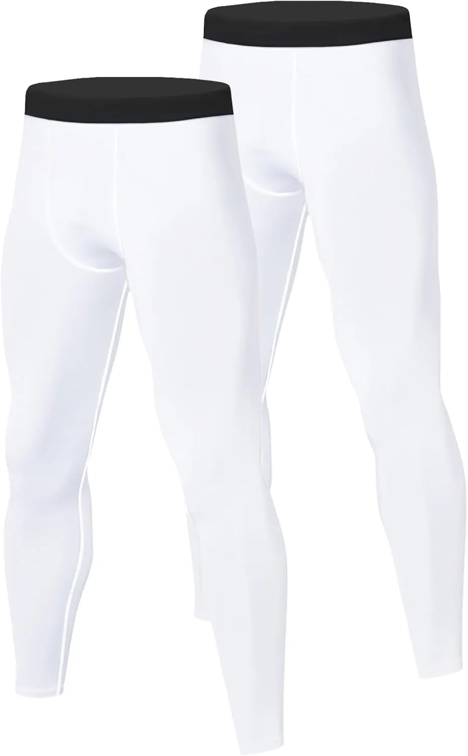 Mens Compression Pants Athletic Running Leggings Workout Tights Quick Dry Base Layer Basketball Sports Underpants