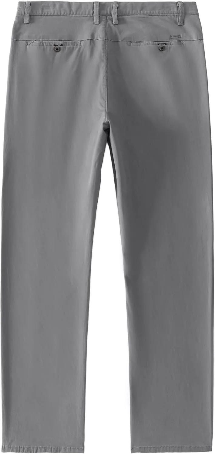 Men's Slim-Fit Stretch Cotton Fashion Tapered Casual Chino Pants