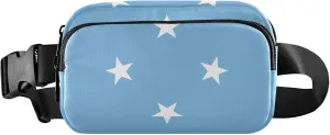 Micronesia Flag Womens Fanny Pack Waterproof Hip Pack Belt Pouch Colorful Waist Pack for Women