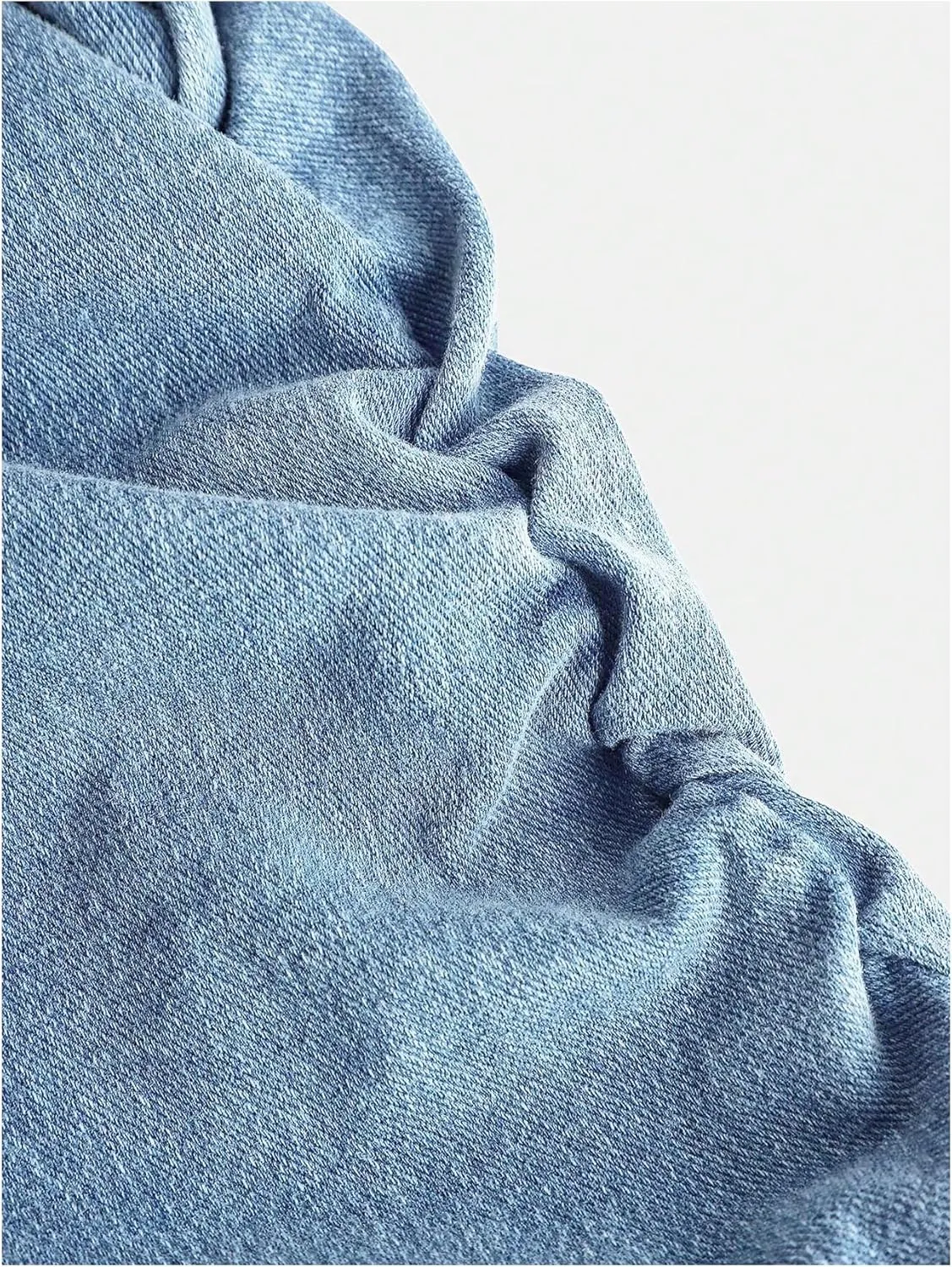 Milumia Girl's Ruched Denim Tube Dress Bow Knot Tiered Layered Short Dresses