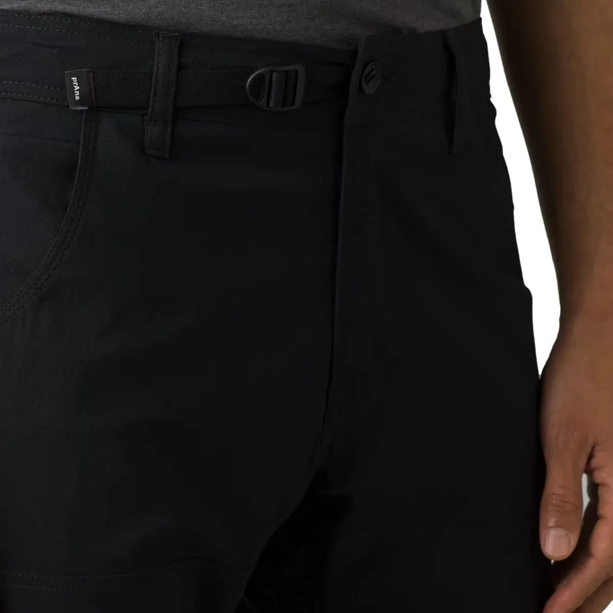 prAna Stretch Zion Slim Pants II  Mens Fitted Pants  Blended Recycled Nylon  Multiple Pockets