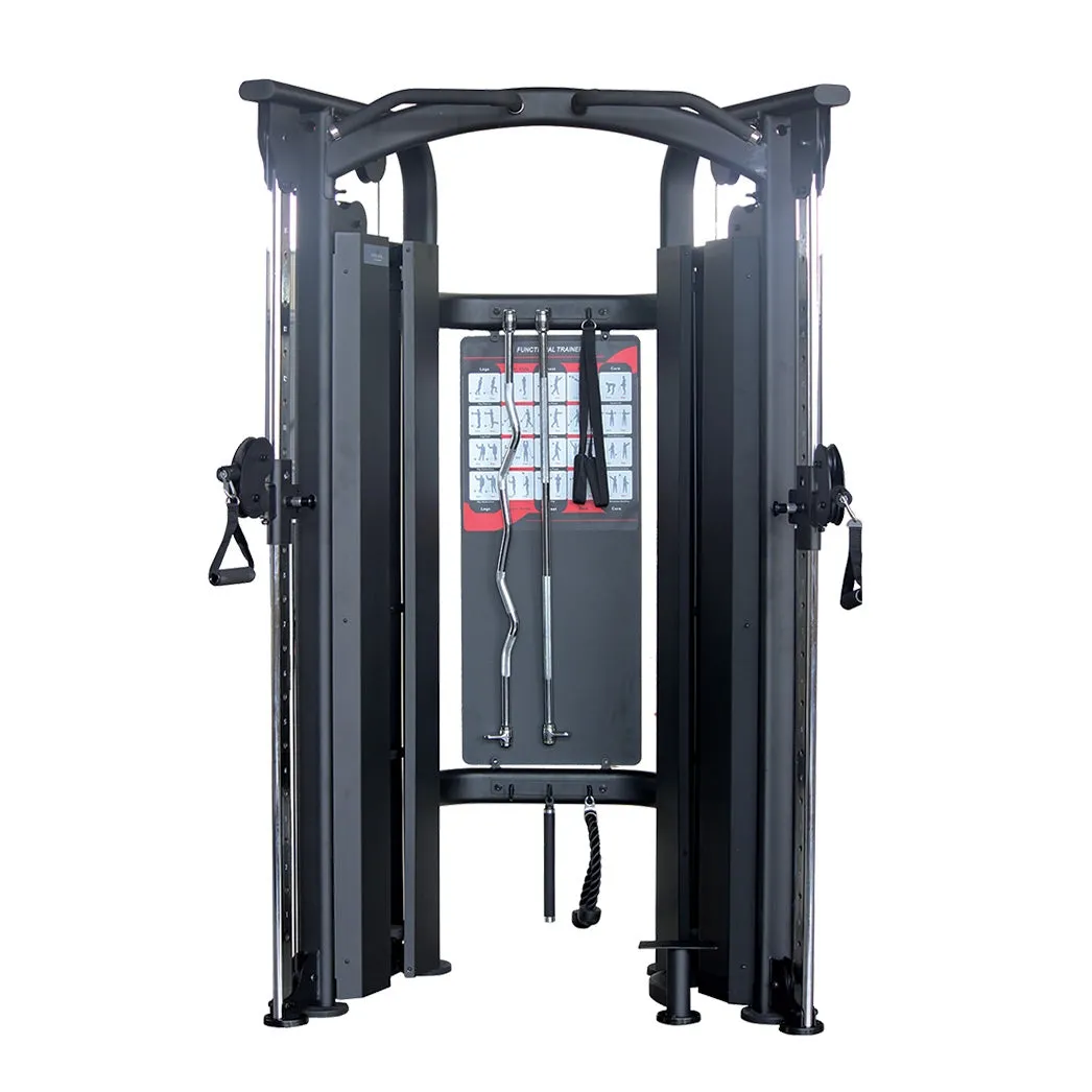 Primal Pro Series Functional Trainer & Accessories 2 x 100kg Weight Stack