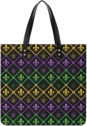 Pu Leather Tote Bag for Women Work Shoulder Bags Purses Handbags