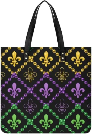 Pu Leather Tote Bag for Women Work Shoulder Bags Purses Handbags