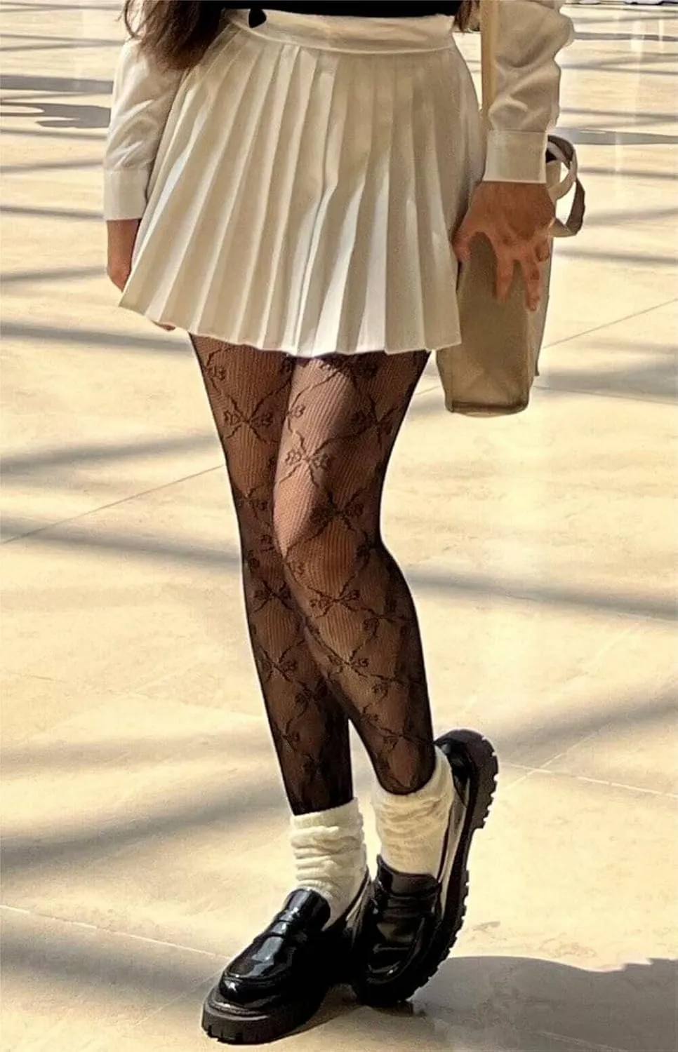 Sexy Tights for Women High Waist Fishnet Stockings Lace Leggings Floral Lace Pantyhose