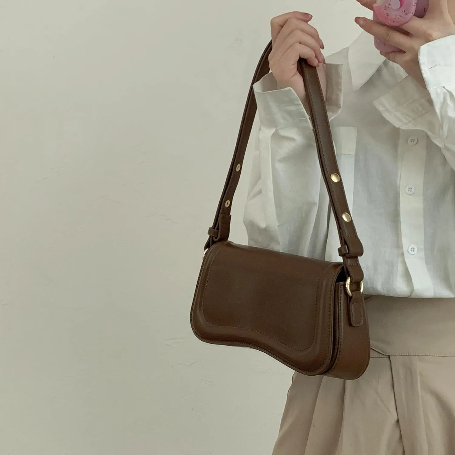 Shoulder Bags for women Crossbody Vegan Leather Handbag Clutch Hobo Purse Designer