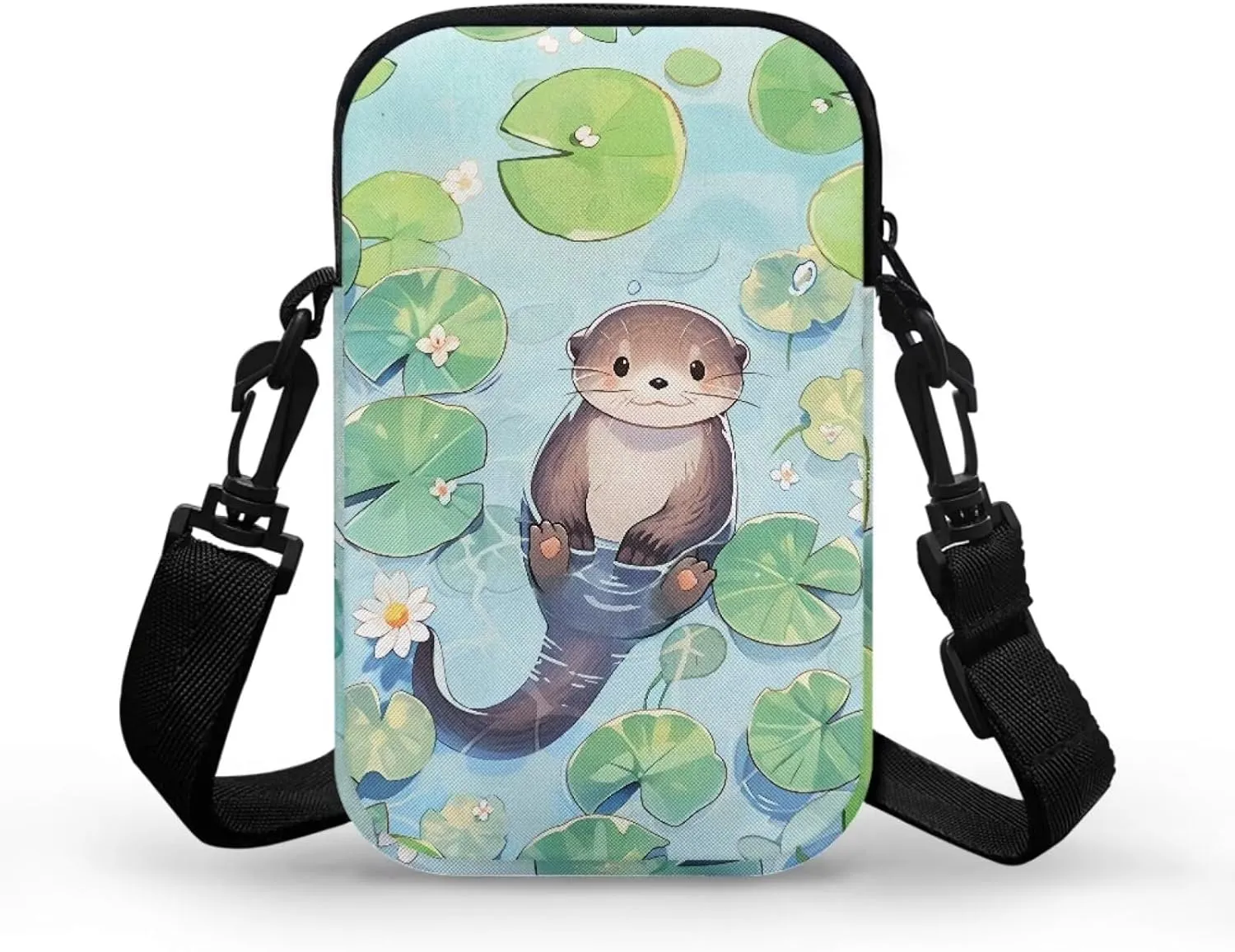 Shoulder Bags with Zipper, Crossbody Messenger Bag Chest Bag Waist Pouch Purse