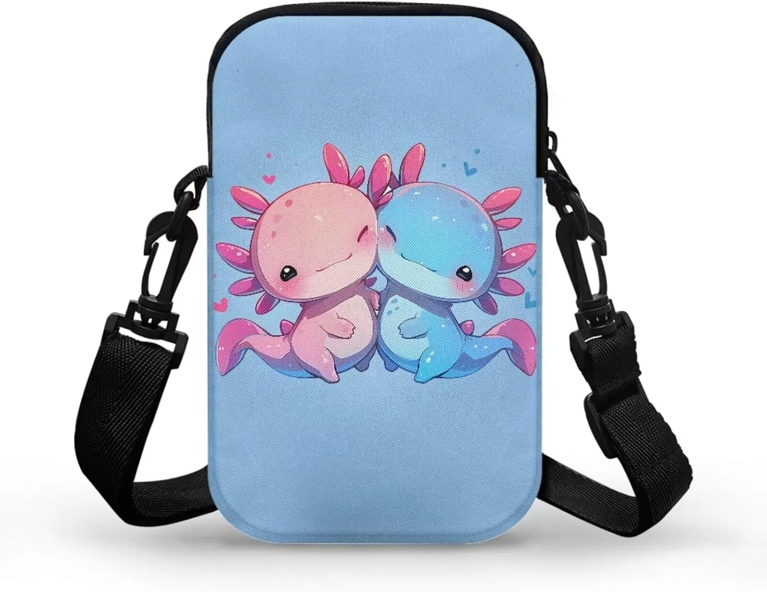 Shoulder Bags with Zipper, Crossbody Messenger Bag Chest Bag Waist Pouch Purse