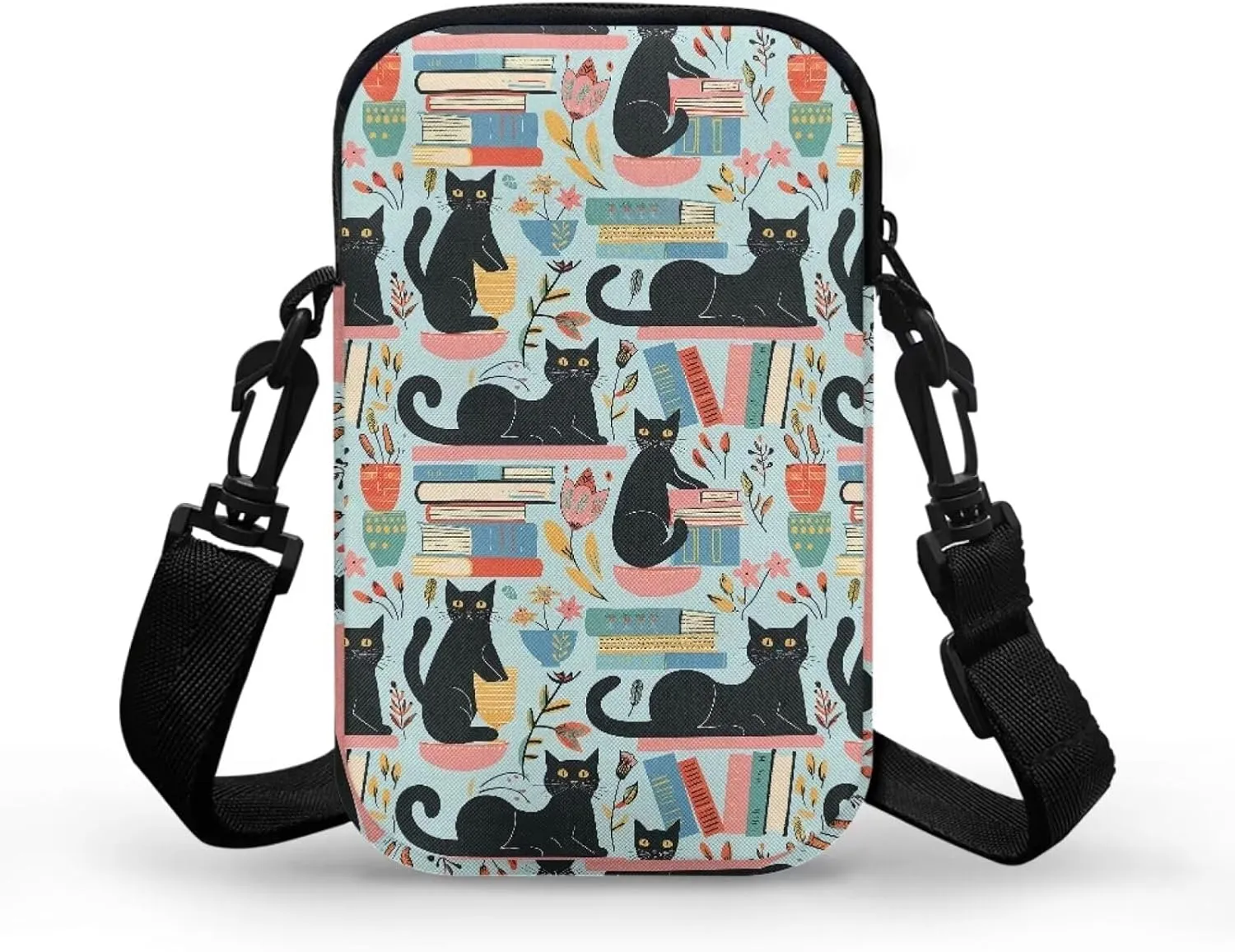 Shoulder Bags with Zipper, Crossbody Messenger Bag Chest Bag Waist Pouch Purse
