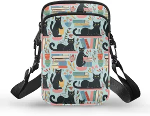 Shoulder Bags with Zipper, Crossbody Messenger Bag Chest Bag Waist Pouch Purse