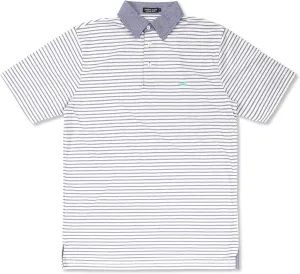 Southern Marsh Albany Flats Stripe Polo