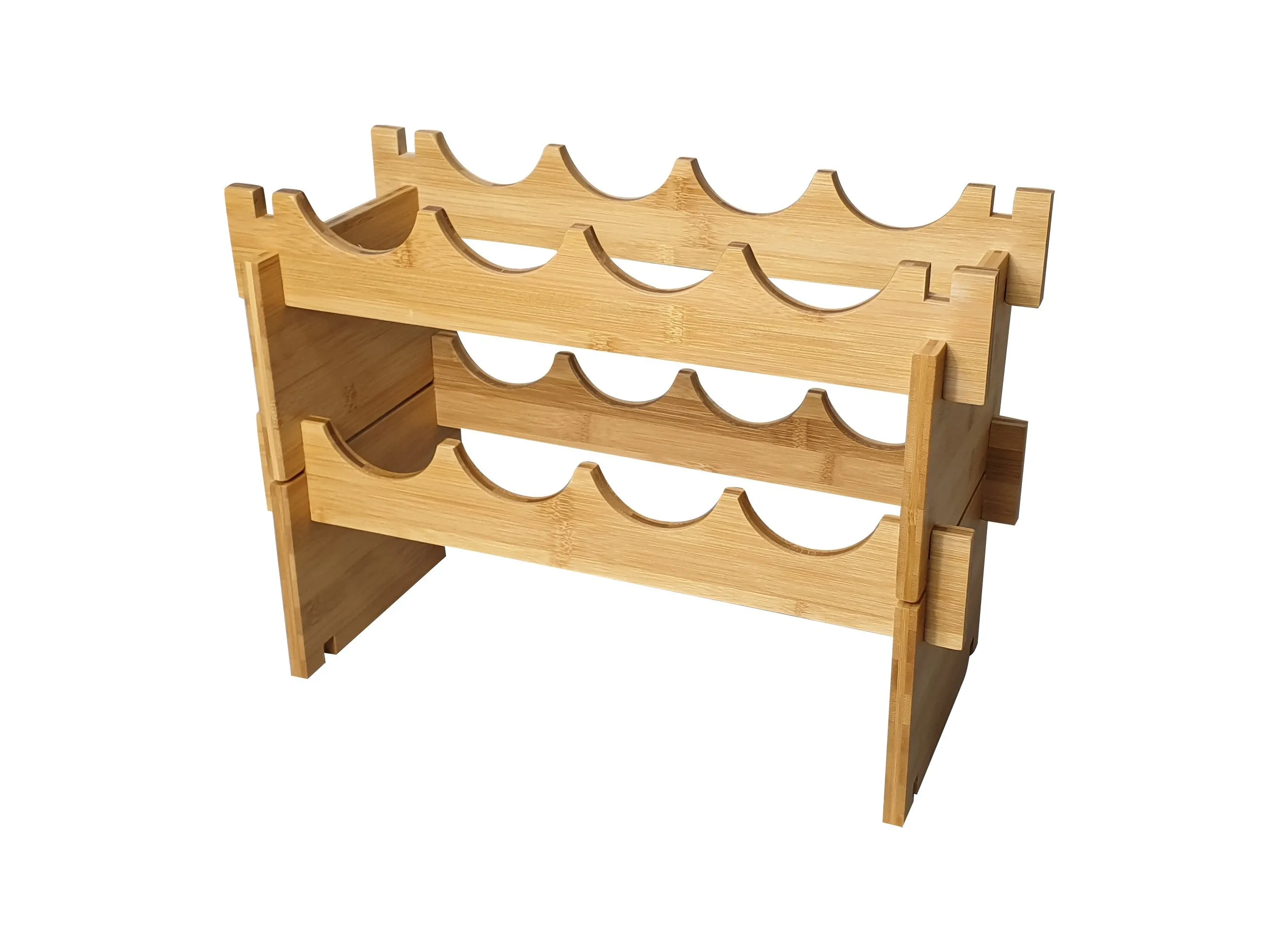 Storage - Bamboo 4 Bottle Rack