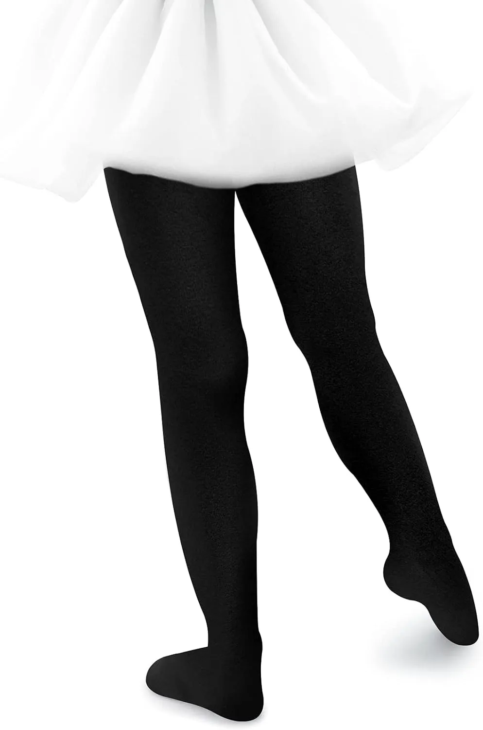 Toddler Ballet Tights for Girls - Ultra-Soft Dance & Halloween Tights in Colorful Shades