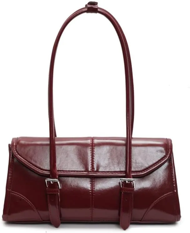Trendy Large Capacity Shoulder Bag for Women Vintage Underarm Handbag Satchel Purse Commuter Bag Work Bag Tote Bag 2025