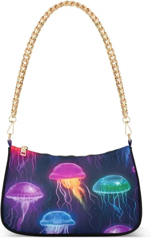 Watercolor Cat with Many Cats Women's Small Purse, Womens Shoulder Bags Crossbody