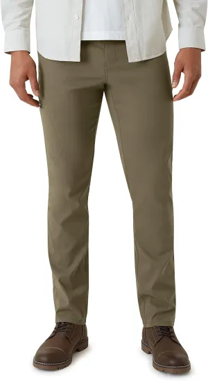 Weatherproof Vintage Casual Hiking Pants for Men - Lightweight Stretch Travel Mens Work Pants with Utility Cargo Pocket