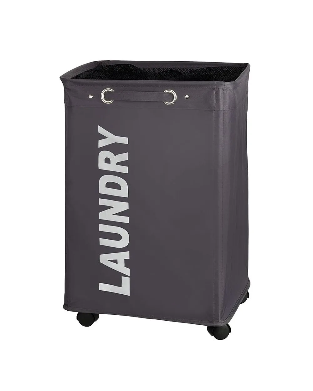 Wenko Laundry Bin Quadro Grey