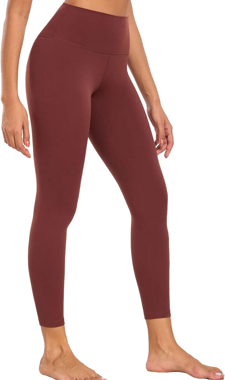 wirarpa Women's Yoga Leggings High Waisted Soft Lounge Legging 25" Running Pilates Yoga Pants for Women