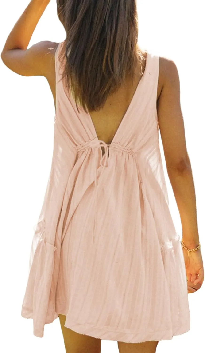 Women Lace Slip Mini Dress Y2k Flowy Ruffle Hem Short Dresses Sexy Tie up Swing Going Out Summer Streetwear