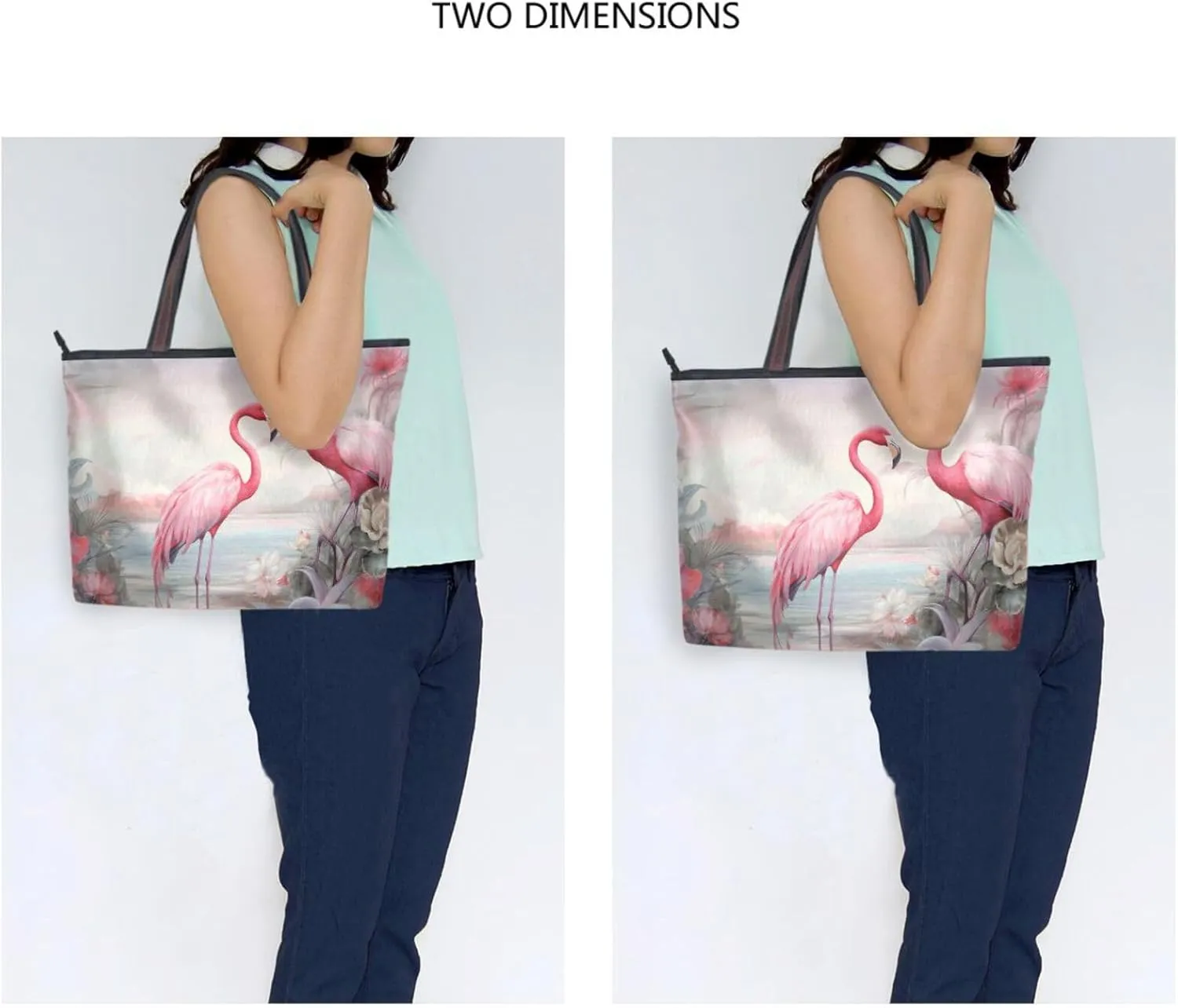 Women's Large Capacity Hobo Shoulder Bags - Casual Work & Vacation Tote Bag, 11"