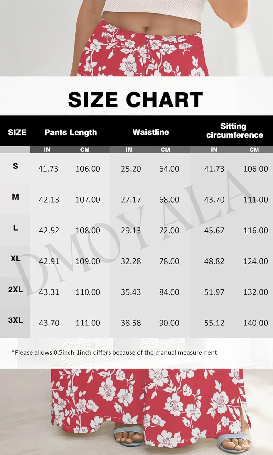 Womens Wide Leg Palazzo Pants Boho Floral 2025 Summer Beach Culottes Flowy Casual Lounge Trousers for Vacation