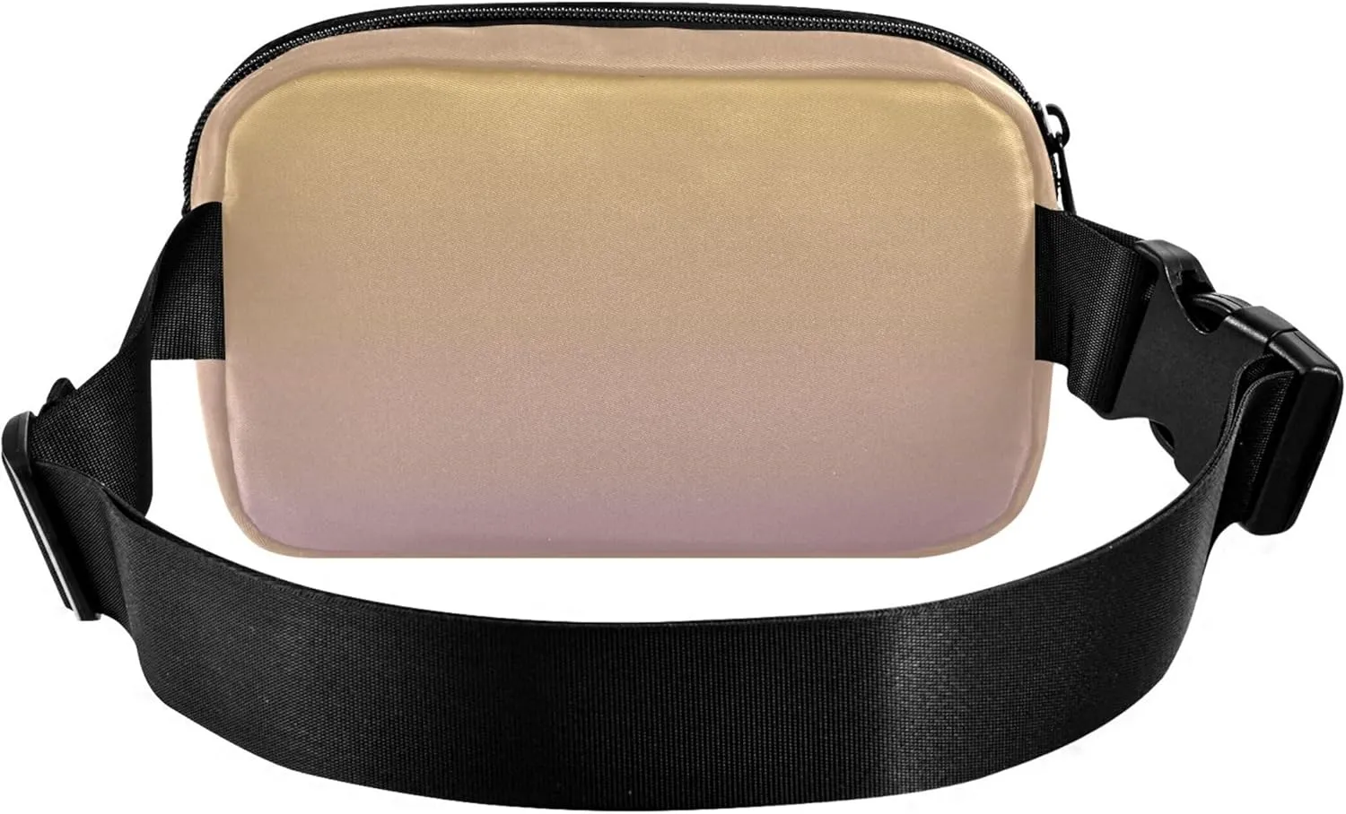 Yellow Lilac Gradient Ombre Fanny Pack for Women Waterproof Belt Bags Hip Pack Cute Cross Body Waist Purse