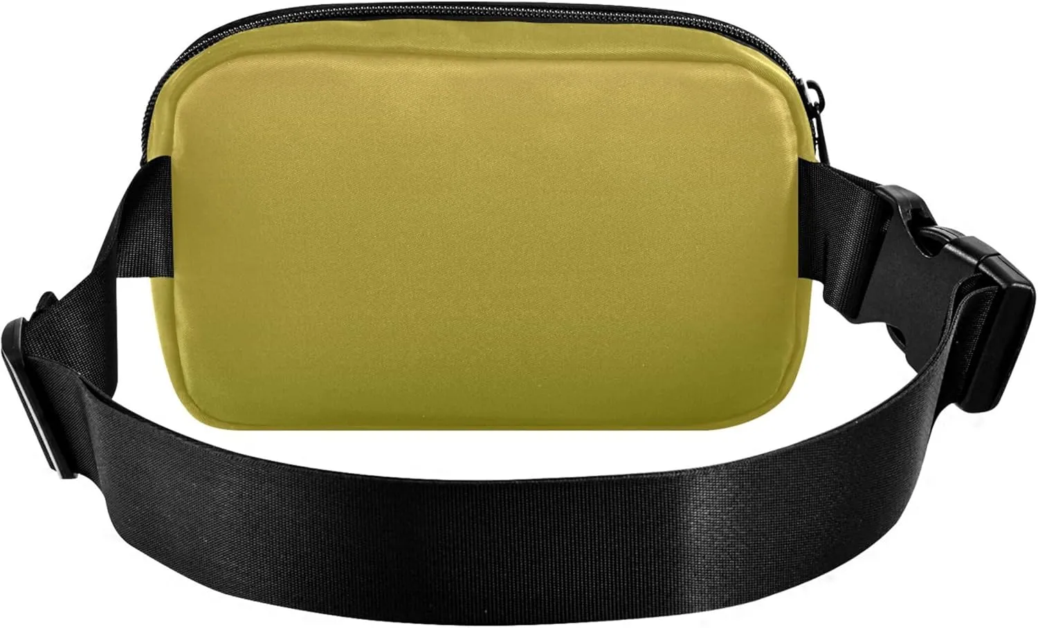 Yellow Olive Gradient Ombre Women Fanny Pack Waterproof Belt Bags Hip Pack Cute Travel Waist Pouch