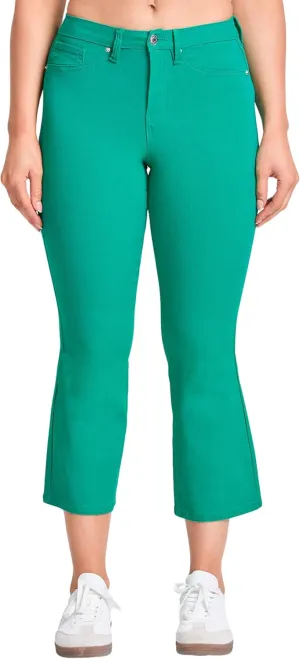 YMI Women's Hyperstretch Cropped Straight Leg