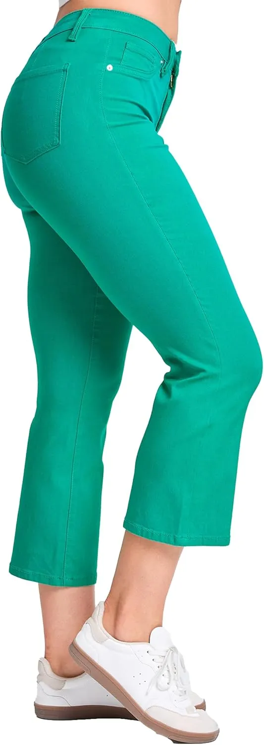 YMI Women's Hyperstretch Cropped Straight Leg