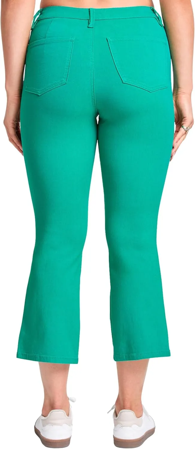 YMI Women's Hyperstretch Cropped Straight Leg